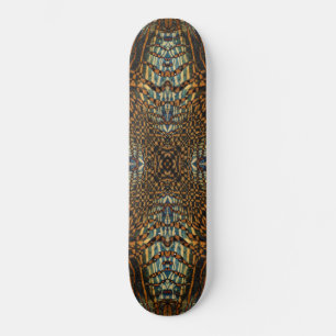 Pelztiermuster Skateboard