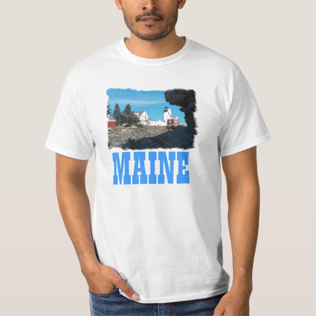 Pemaquid Leuchtturm T-Shirt (Vorderseite)