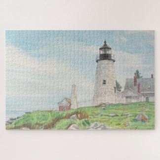 Pemaquid Point Aquarell 1014-Teile-Puzzle
