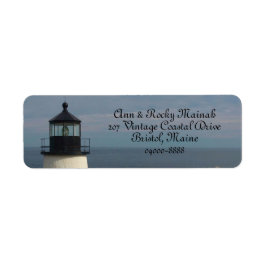 Pemaquid Point Landschaftlich Coastal Maine Leucht