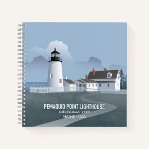 Pemaquid Point Leuchtturm Notizbuch