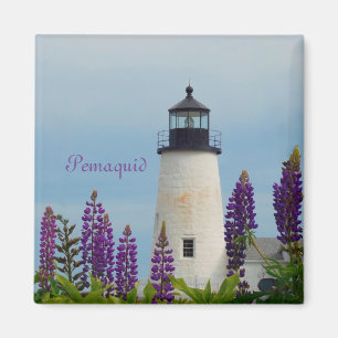 Pemaquid Point Light Bristol Maine Leuchtturm Magnet