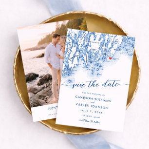 Pemaquid Point Light Mariage Maine Carte Bleu Mari