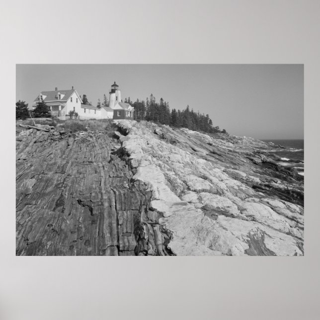 Pemaquid Point Light Station Poster (Vorne)