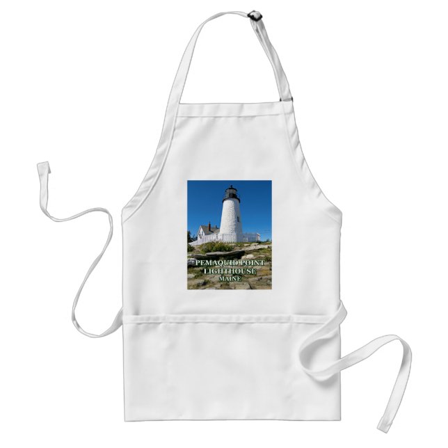 Pemaquid Point Lighthouse, Maine Schürze (Vorne)