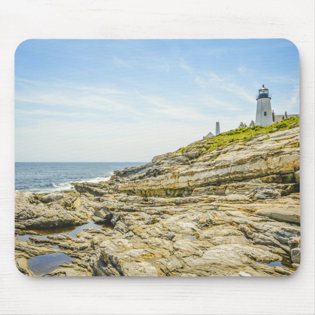 Pemaquid Point Maine Lighthouse Mousepad (Vorne)