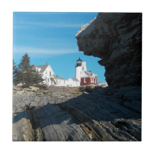 Pemaquid Punkt-Leuchtturm Fliese