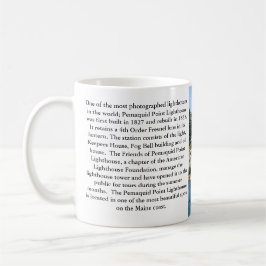 Pemaquid Punkt-Leuchtturm, Maine-Tasse Kaffeetasse
