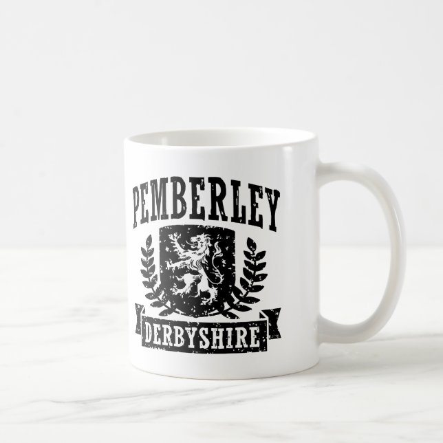 Pemberley Derbyshire Kaffeetasse (Rechts)