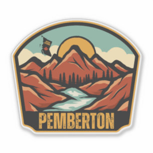 Pemberton, British Columbia Aufkleber