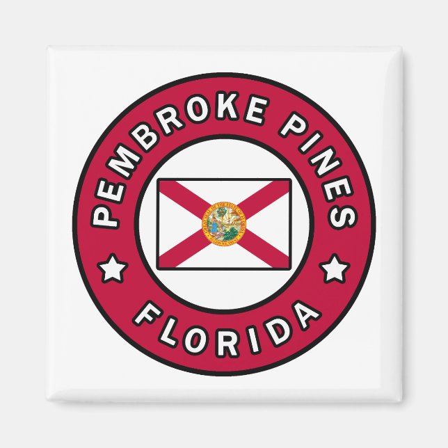 Pembroke Pines Florida Magnet (Vorne)