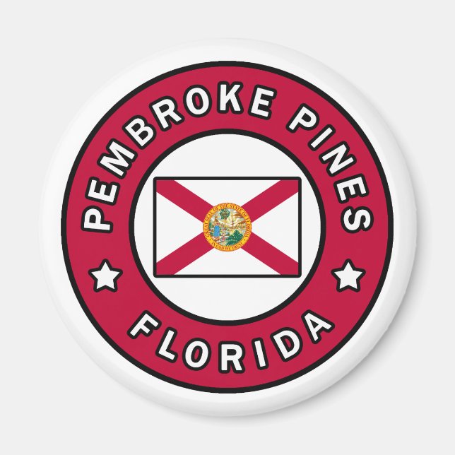 Pembroke Pines Florida Magnet (Vorne)