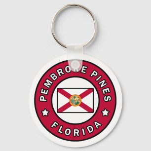 Pembroke Pines Florida Schlüsselanhänger