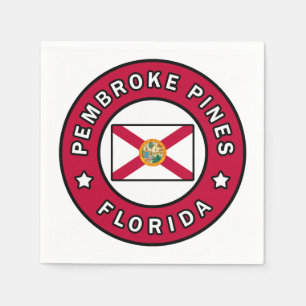 Pembroke Pines Florida Serviette