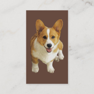 Pembroke-Walisercorgi-Brüter-Visitenkarte Visitenkarte