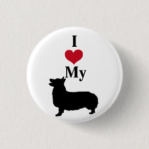 Pembroke-WaliserCorgi Button
