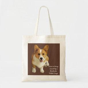 Pembroke-Walisercorgi-glückliche Taschen-Tasche Tragetasche