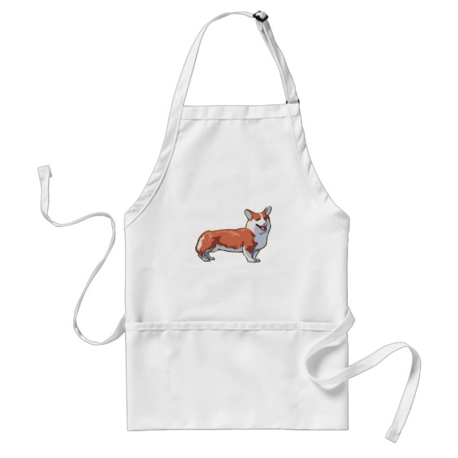 Pembroke-WaliserCorgi Schürze (Vorne)
