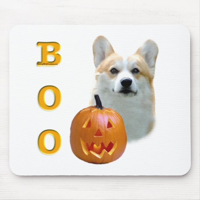 Pembroke Welsh Corgi Boo Mousepad (Vorne)