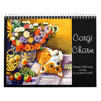 Pembroke Welsh Corgi Calendrier Corgi Charme Origi