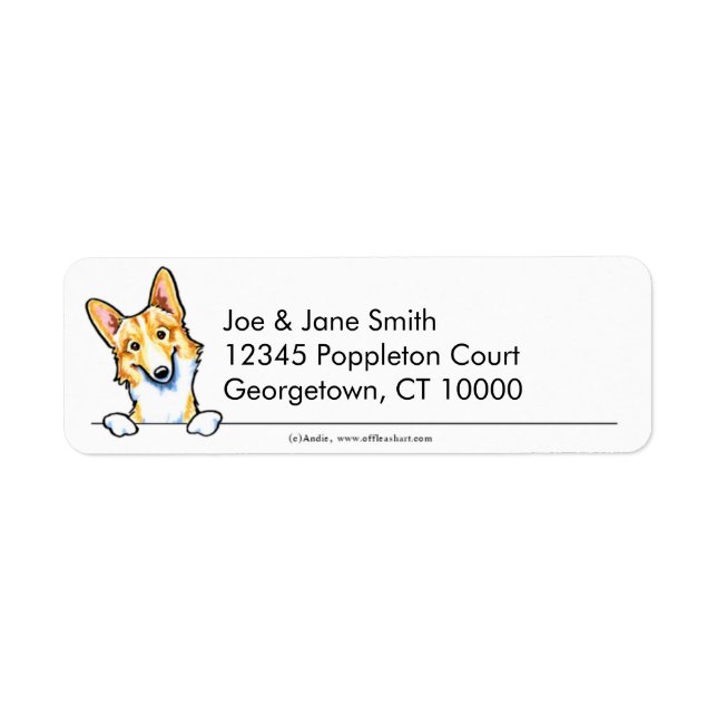 Pembroke Welsh Corgi Clean & Simple (Vorne)