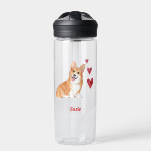 Pembroke Welsh Corgi Dog Individuelle Name Trinkflasche