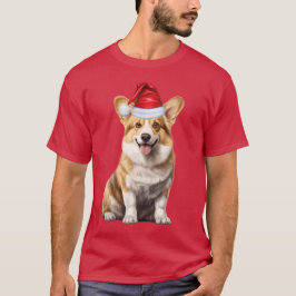 Pembroke Welsh Corgi Dog Lover Weihnachten T-Shirt