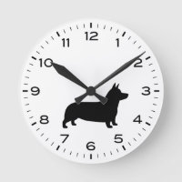Pembroke Welsh Corgi Dog Rasse Silhouette
