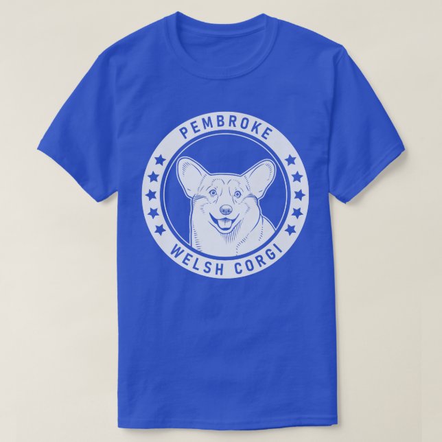 Pembroke Welsh Corgi Fan Design1060 T-Shirt (Design vorne)