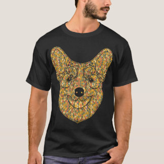 Pembroke Welsh Corgi Geometric T-Shirt