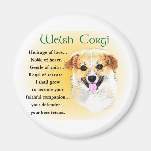 Pembroke Welsh Corgi Geschenke Magnet