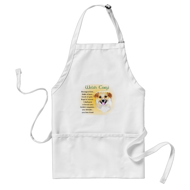 Pembroke Welsh Corgi Geschenke Schürze (Vorne)