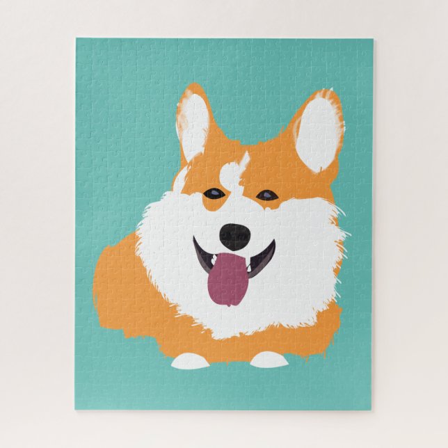 Pembroke Welsh Corgi Hund Tier Tier (Vertikal)