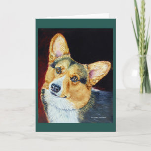 Pembroke Welsh Corgi Karte