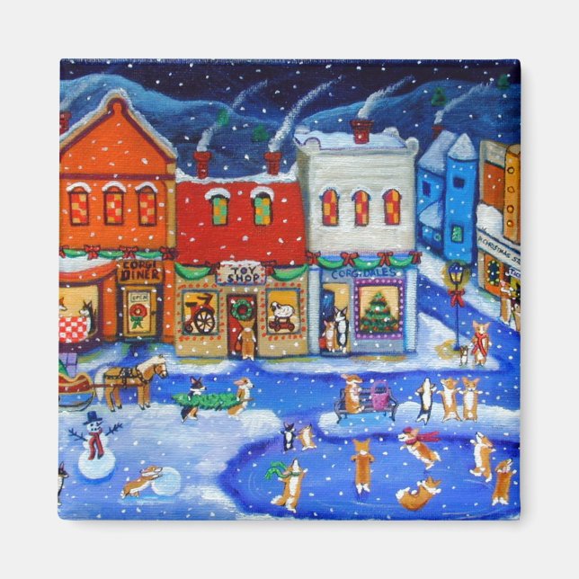 Pembroke Welsh Corgi Magnets (Devant)