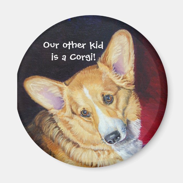 Pembroke Welsh Corgi Magnets Magnet (Vorne)