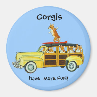Pembroke Welsh Corgi Magnets Magnet