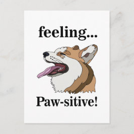 Pembroke Welsh Corgi Niedlich Dog Postkarte