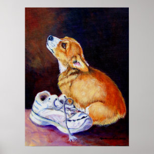 Pembroke Welsh Corgi Poster Imprimer