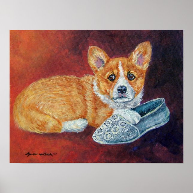 Pembroke Welsh Corgi Poster Print (Vorne)