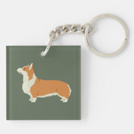 Pembroke Welsh Corgi Schlüsselanhänger