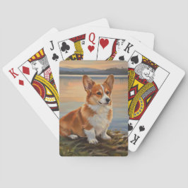 Pembroke Welsh Corgi Spielkarten