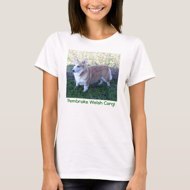 Pembroke Welsh Corgi T-Shirt (Vorderseite)