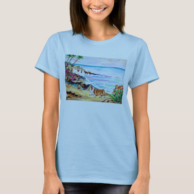 Pembroke Welsh Corgi T Shirt (Vorderseite)