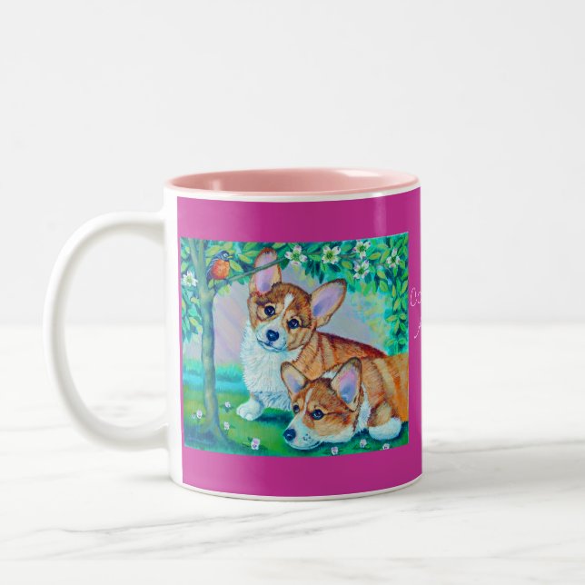 Pembroke Welsh Corgi Tasse (Links)