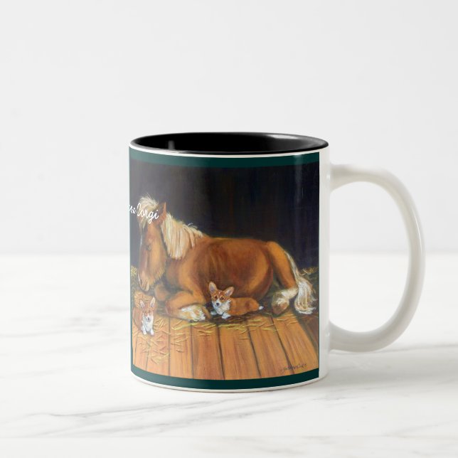 Pembroke Welsh Corgi Tasse (Rechts)