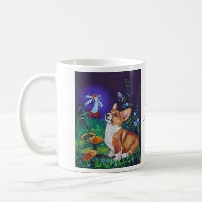 Pembroke Welsh Corgi Tasse (Links)
