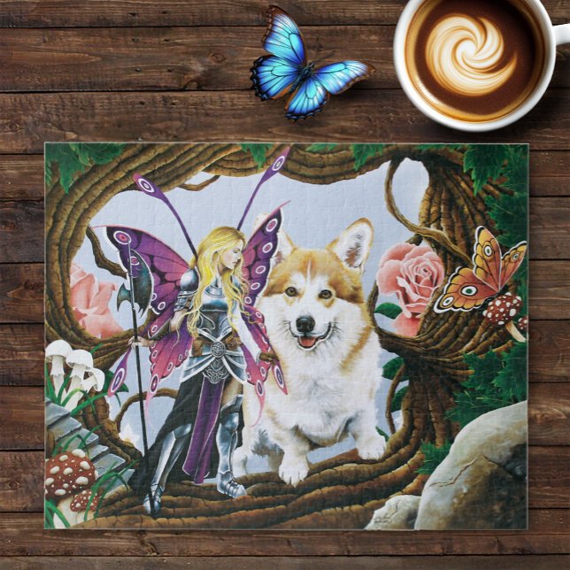 Pembroke Welsh Corgi und Fairy (Von Creator hochgeladen)