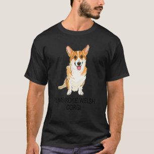 Pembroke Welsh Corgi verrückter Hund T-Shirt