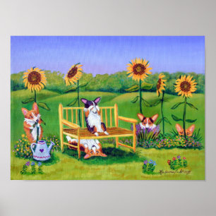 Pembroke Welsh Corgi Wall Print Poster